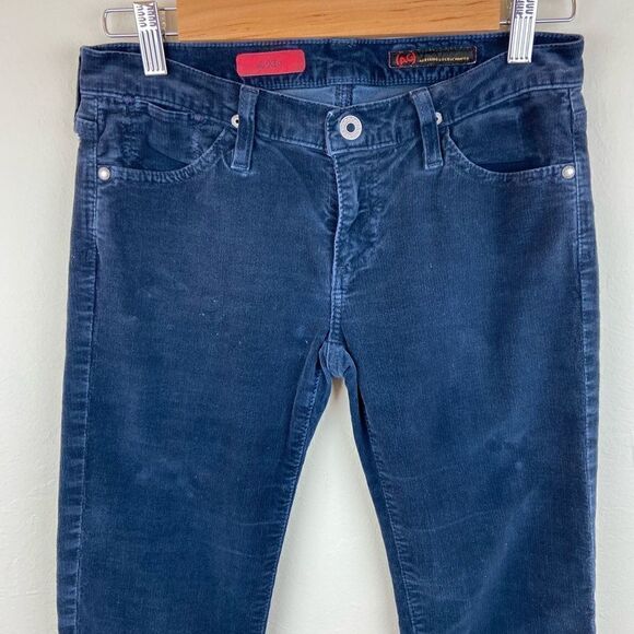 AG ‘The Kiss’ Bootcut Navy Corduroy Jeans - Picture 3 of 7